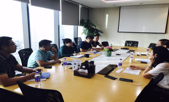 川發(fā)資管拜訪世茂集團，推進全方位合作